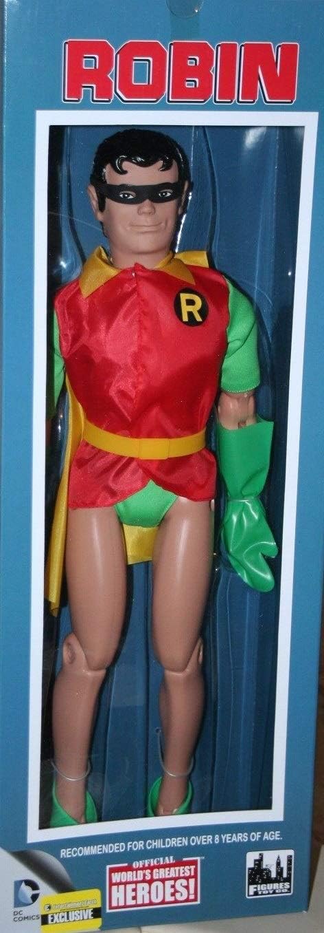 DC Batman Classic 1966 TV Series Robin With Removable Mask 18-Inch Action Figure Brand New Ex Shop Stock