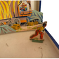 Vintage 1940/50'S Chad Valley Wild West Shooting Game - Complete & Working - In The Original Box