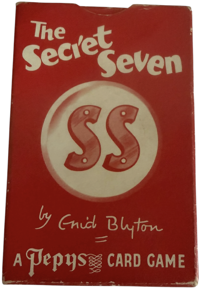 Vintage 1950's Pepys Enid Blytons's - The Secret Seven Card Game - Fantastic Condition - Complete In The Original Box