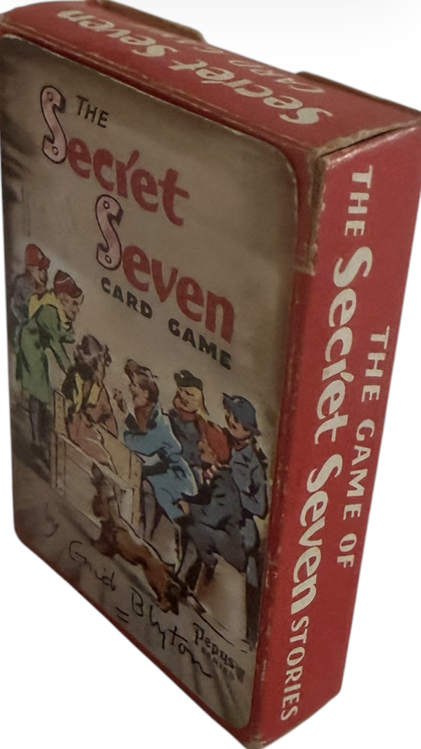 Vintage 1950's Pepys Enid Blytons's - The Secret Seven Card Game - Fantastic Condition - Complete In The Original Box