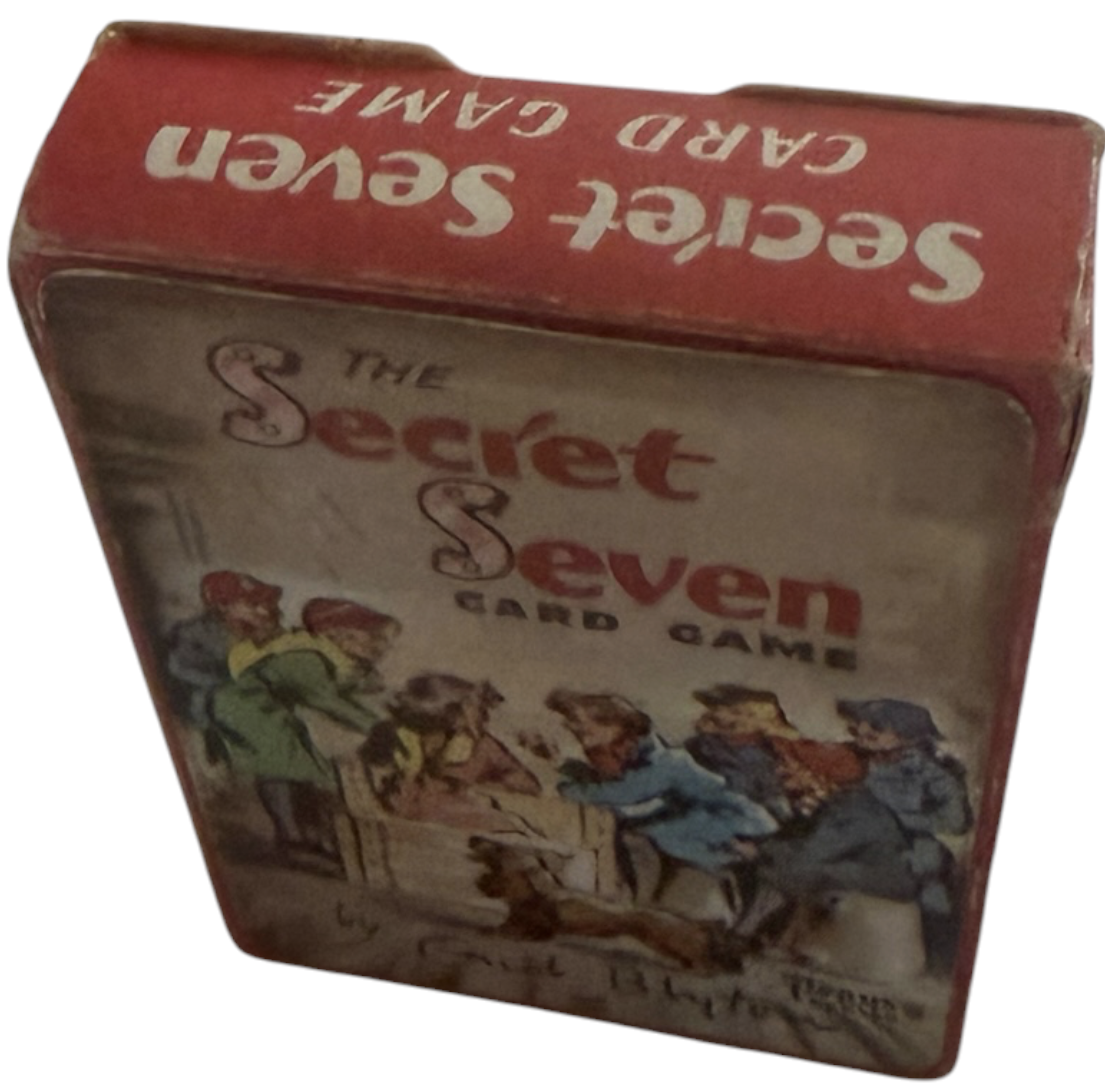 Vintage 1950's Pepys Enid Blytons's - The Secret Seven Card Game - Fantastic Condition - Complete In The Original Box
