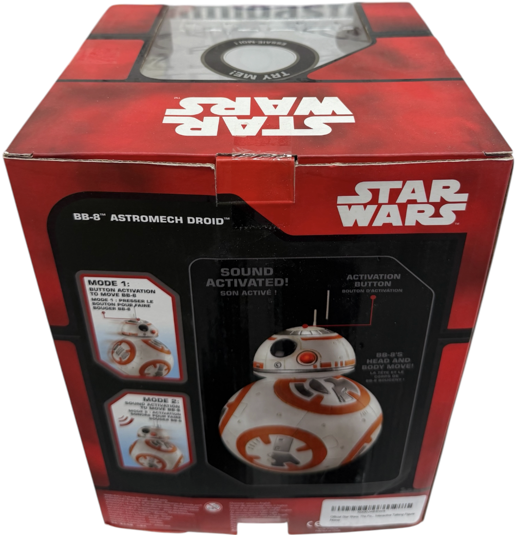 Vintage Disney Store Star Wars BB-8 Astromech Droid Interactive Talking Figure 2015 - New In Box - Ex Shop Stock