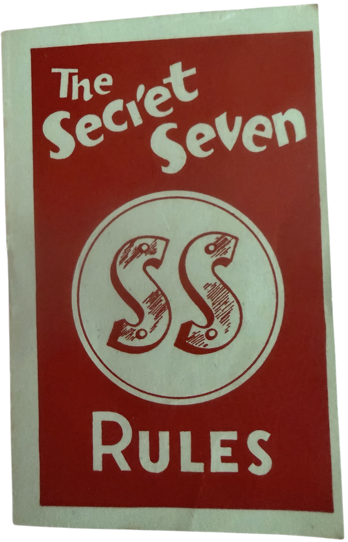 Vintage 1950's Pepys Enid Blytons's - The Secret Seven Card Game - Fantastic Condition - Complete In The Original Box