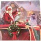 Santa Delivery LED Light Up Christmas Canvas 40x40cm by Richard MacNeil - Ex Shop Stock