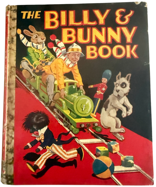 Vintage 1920's/30's The Billy And Bunny Hardback Book - Very Good Condition Early Annual Style Book.