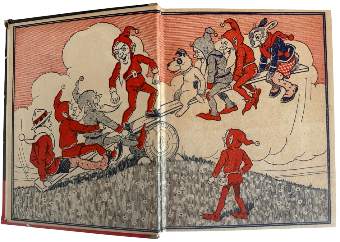 Vintage 1920's/30's The Billy And Bunny Hardback Book - Very Good Condition Early Annual Style Book.