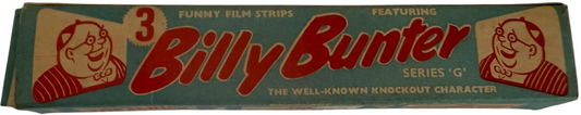 Ultra Rare Vintage 1950's Merit Ace Projector Funny Film Strips - Billy Bunter Series G - 3 Strips In The Original Box - Ex Shop Stock