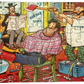 Vintage Waddingtons 1979 The Dandy 40 Piece Mini Jigsaw Puzzle Desperate Dan's Haircut 100% Complete In The Original Box