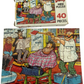 Vintage Waddingtons 1979 The Dandy 40 Piece Mini Jigsaw Puzzle Desperate Dan's Haircut 100% Complete In The Original Box