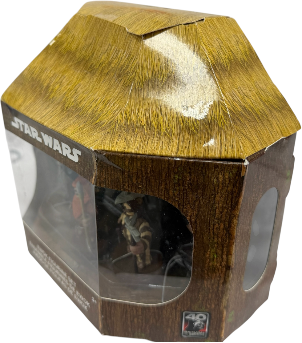 Disney Parks 2023 Star Wars Return of the Jedi 40th Anniversary Ewok Figurine Set - Brand New Factory Sealed Ex Shop Stock