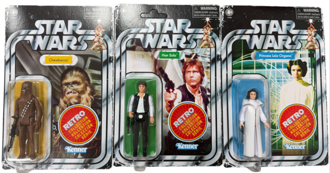 Kenner 2021 Star Wars Retro Collection - A New Hope Action Figure Box Set Of All 6 Figures - Brand New Factory Sealed Ex Shop Stock