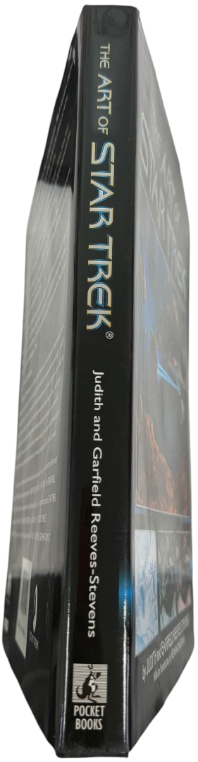 Vintage 1995 Pocket Books - The Art of Star Trek Hardcover Book First Edition - Nr Mint Unsold Former Shop Stock