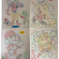 Vintage 1968 Chad Valley - The Herbs Wipe Off Colour Cards Based On The Popular TV Series - Fantastic Condition Complete In The Original Box