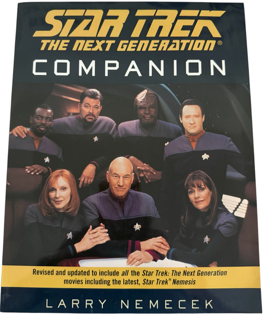 Vintage 2003 Pocket Books - Star Trek TNG Companion Revised And Updated 1st Print - Larry Nemecek - Near Mint Unread Ex Shop Stock