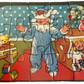 Vintage 1950's Tower Press - Andy Pandy Jig-Saw Puzzle - Blind Mans Buff - 100% Complete In The Original Pack