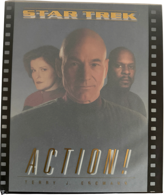 Vintage 1998 Pocket Books Star Trek: Action! Hardcover Book (1st Ed) Terry J Erdmann - With Dust Jacket Near Mint - Ex Shop Stock