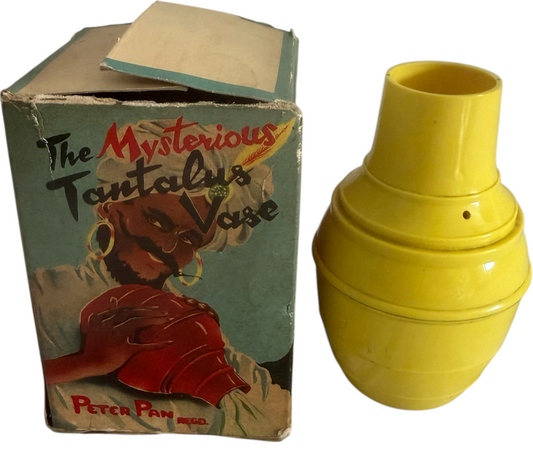 Vintage 1950's Peter Pan Playthings Series The Mysterious Tantalus Vase Magic Trick -Fantastic Condition In The Original Box