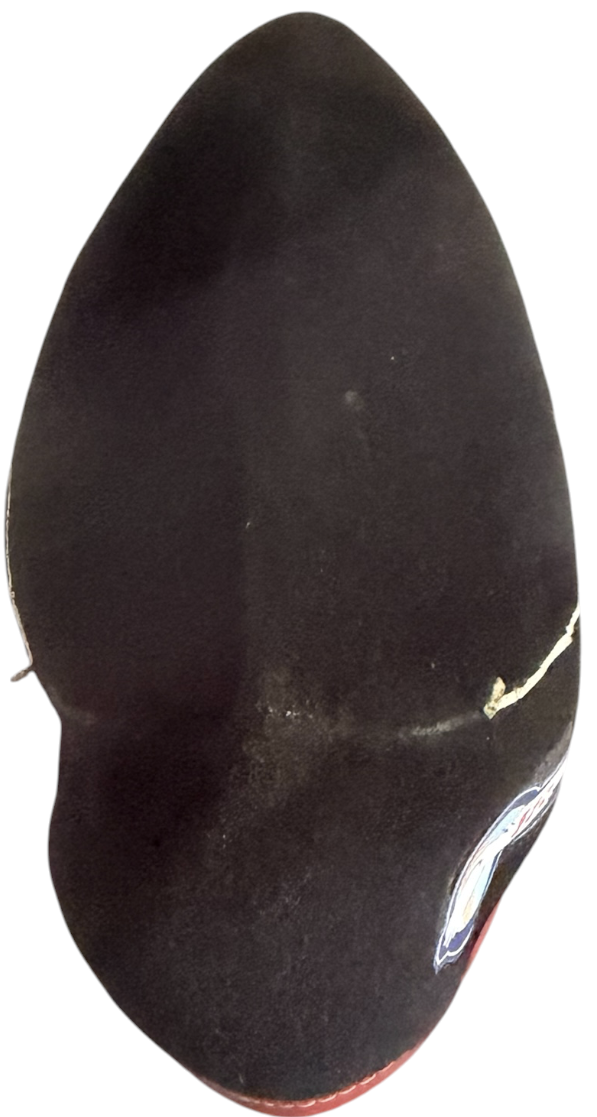 Vintage 1970's Gerry Andersons Thunderbirds International Rescue Hat Black & Red - Good Condition