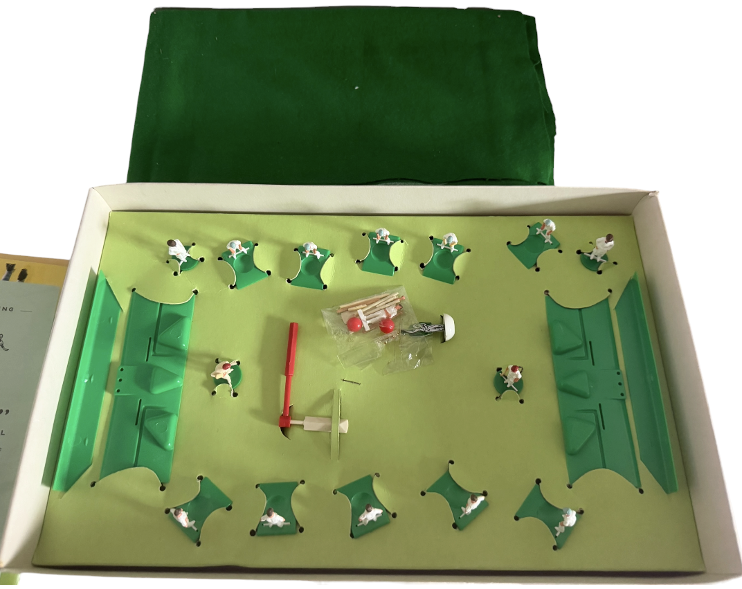 Vintage 1968 Subbuteo Display Edition - Table Cricket Game - Complete Plus Extras - Screens &amp; Scoreboard - In The Original Box
