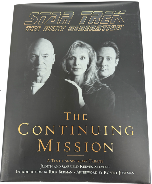 Vintage 1997 Pocket Books - Star Trek TNG: The Continuing Mission Hardback - Nr Mint Unsold Former Shop Stock