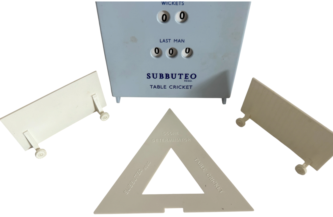 Vintage 1968 Subbuteo Display Edition - Table Cricket Game - Complete Plus Extras - Screens &amp; Scoreboard - In The Original Box