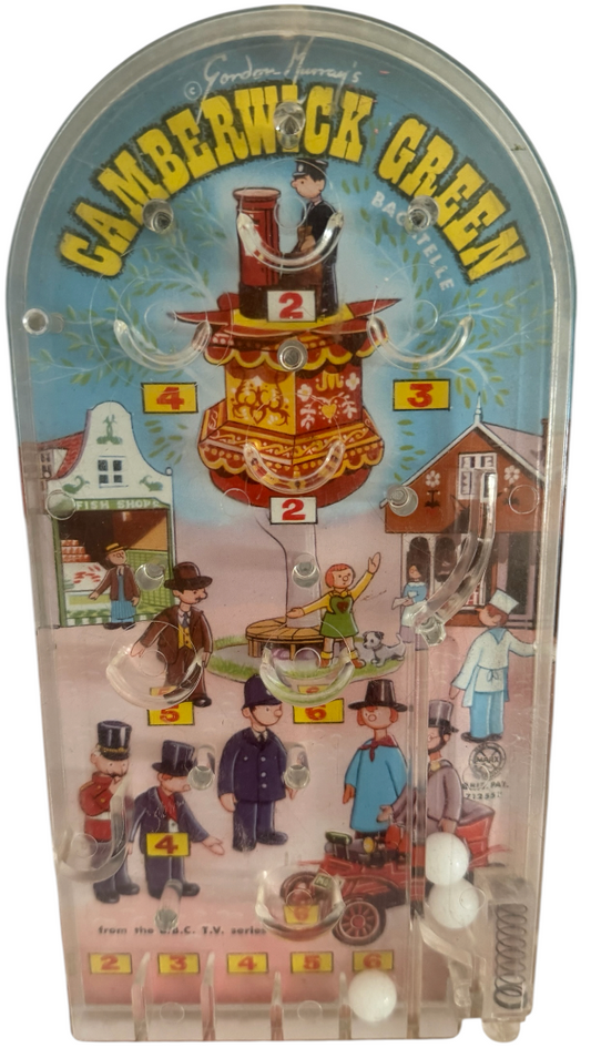 Vintage Louis Marx 1960's Gordon Murrays Camberwick Green Bagatelle Pin Ball Game - Fantastic Condition In Full Working Order