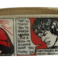Vintage 1970'S Comic Strip Style Belt Starring Splatman - Fantastic Condition Ultra Rare Item