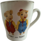 Vintage Keele St Pottery1962 Pinky And Perky Small Mug - Very Good Condition Rare Item