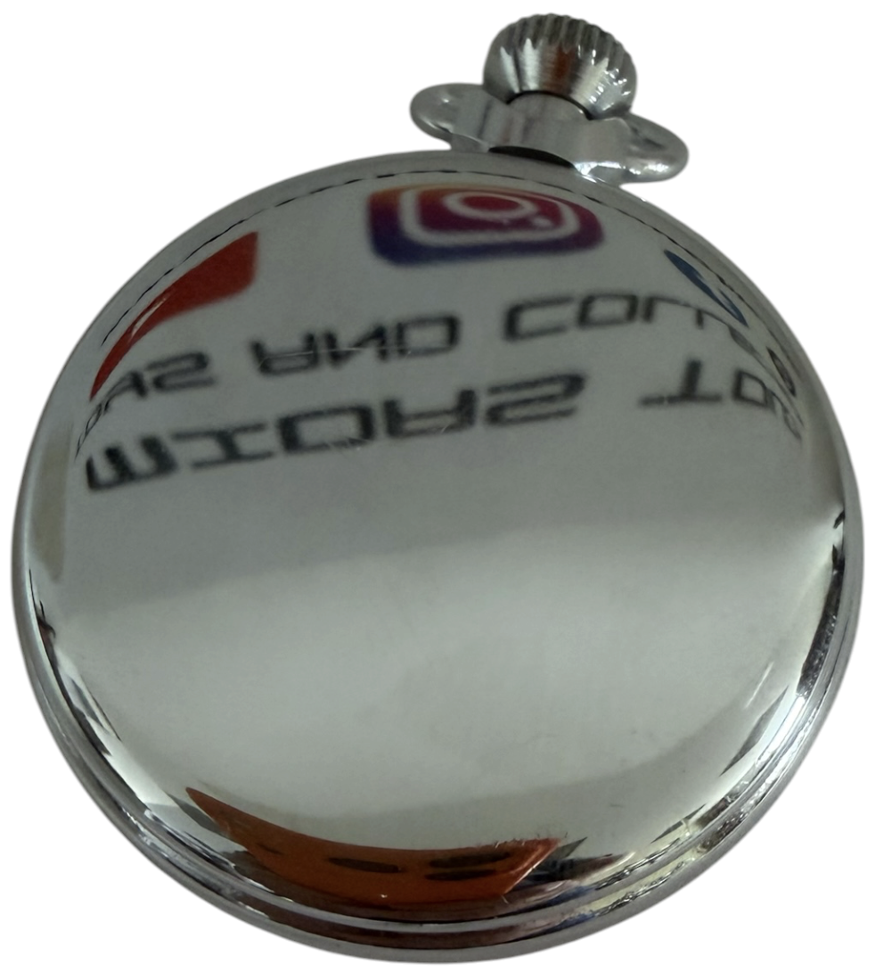 Vintage Smiths Bill And Ben The Flowerpot Men Novelty Pocket Watch - In Working Condition - Ultra Rare
