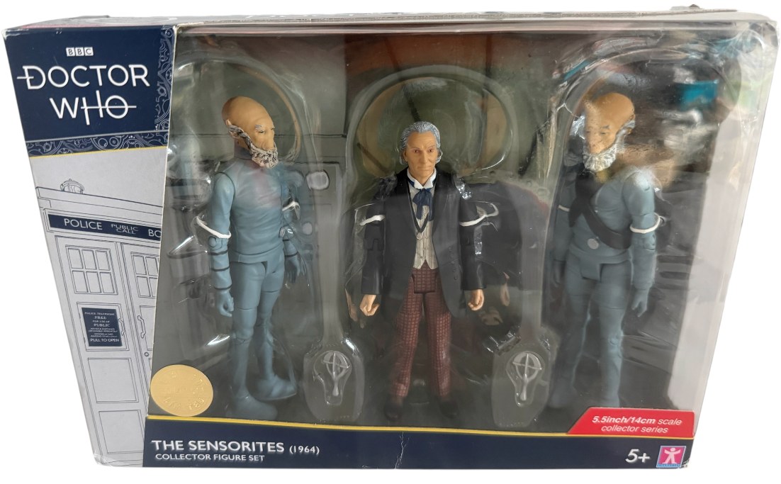 2018 Characters Dr Doctor Who The Sensorites 1964 Collector Action Figure set - Brand New Factory Sealed