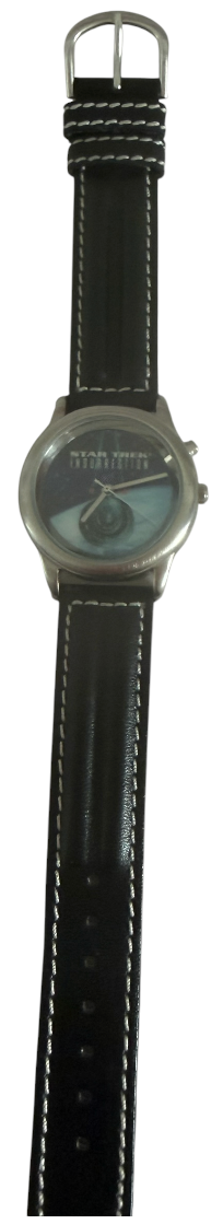 Vintage Wesco 1999 Star Trek Insurrection USS Enterprise NCC-1701E Star Ship Analogue Wrist Watch In Collectors Tin -Ex Shop Stock