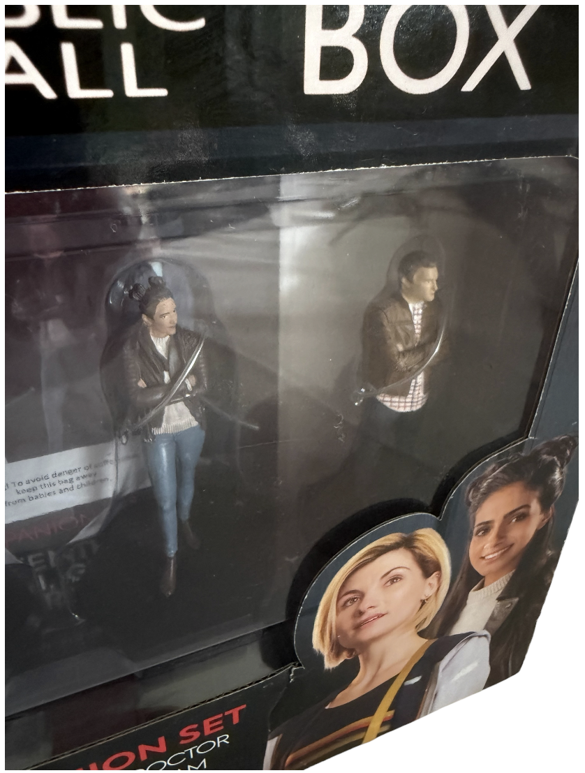 Eaglemoss Hero Collector 2022 Dr Who Figurine Companion Set - The Thirteenth Doctor, Ryan, Yaz &amp; Graham - Brand New Factory Sealed Ex Shop Stock