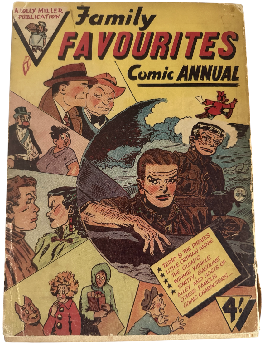 Vintage 1950 Jolly Miller Publication - Family Favourites Comic Annual - Ver Very Rare.