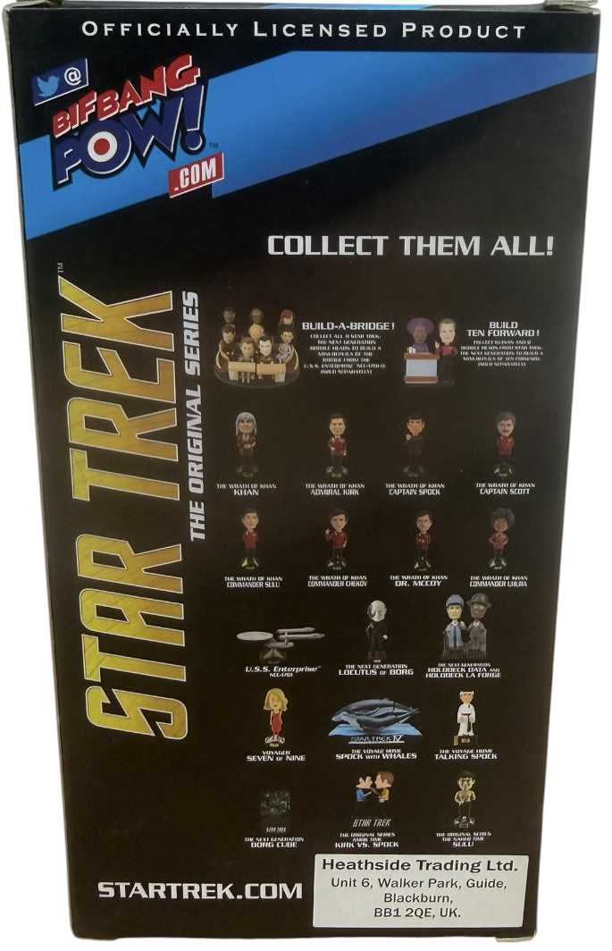2016 Biff Bang Pow Star Trek The Original Series - The Naked Time Sulu Bobble Head - Ex Shop Stock