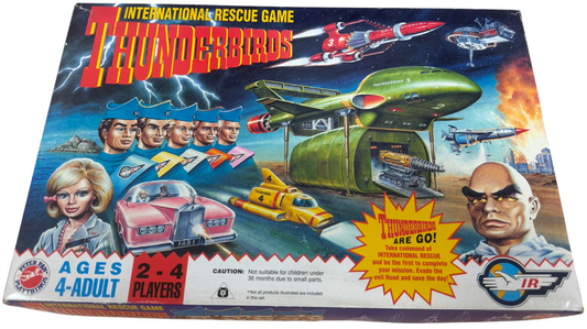 Vintage 1992 Gerry Andersons Thunderbirds International Rescue Board Game - Former Shop Counter Display Item