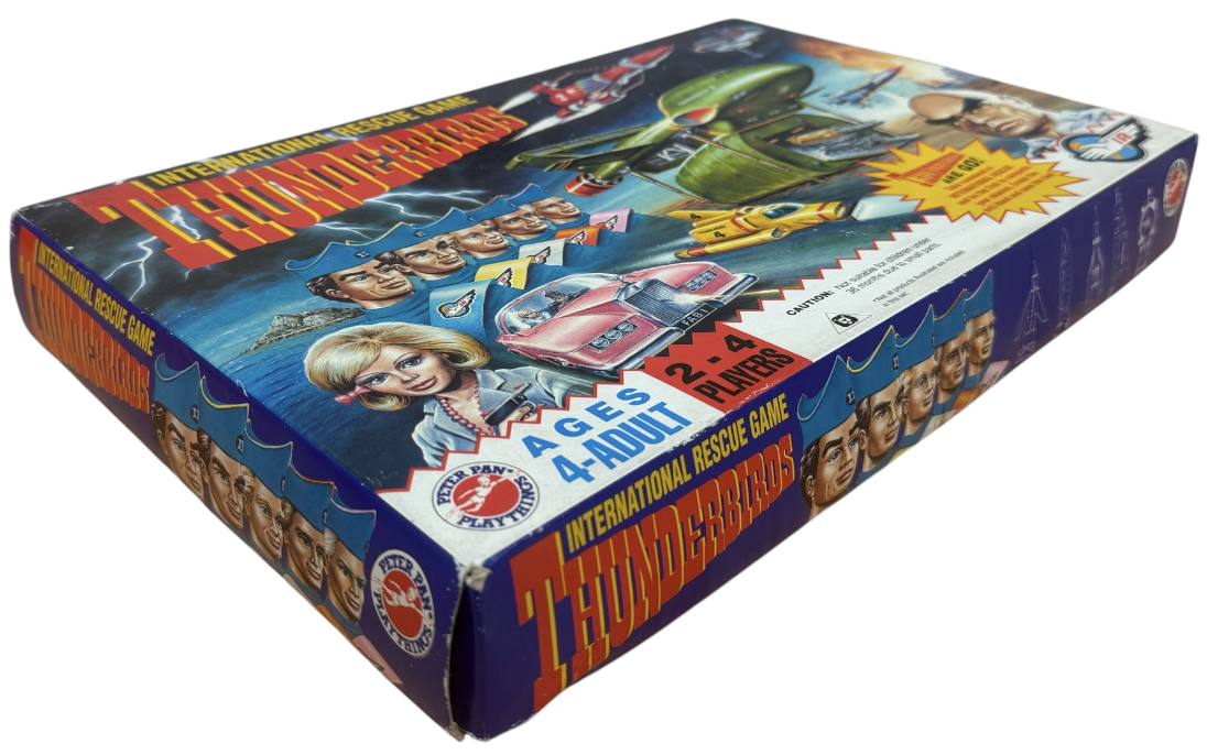 Vintage 1992 Gerry Andersons Thunderbirds International Rescue Board Game - Former Shop Counter Display Item