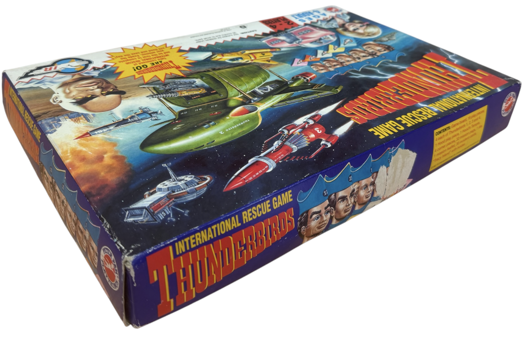 Vintage 1992 Gerry Andersons Thunderbirds International Rescue Board Game - Former Shop Counter Display Item