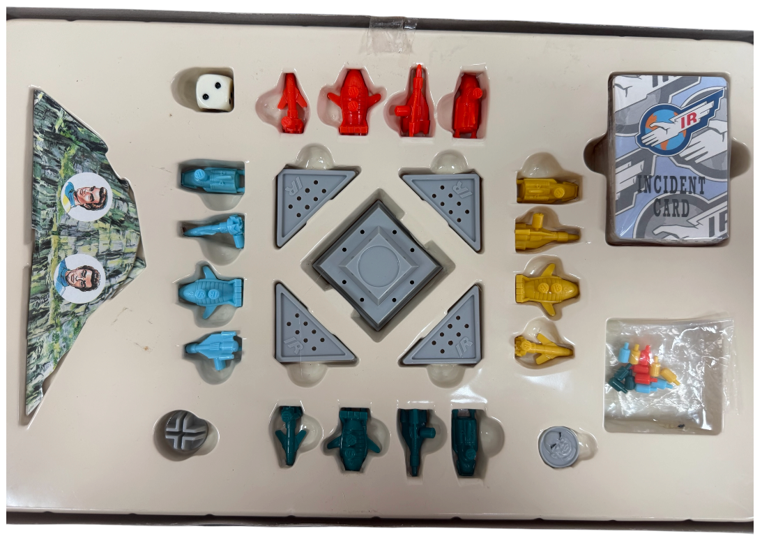 Vintage 1992 Gerry Andersons Thunderbirds International Rescue Board Game - Former Shop Counter Display Item