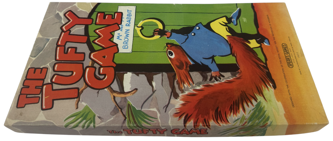 Vintage 1962 Rare Spears Games The Tufty Road Safety Board Game - Original Release Fantastic Condition 100% Complete & Boxed