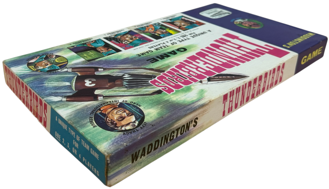 Vintage Waddingtons 1966 Gerry Andersons Thunderbirds The Board Game - Fantastic Condition 100% Complete - In The Original Box