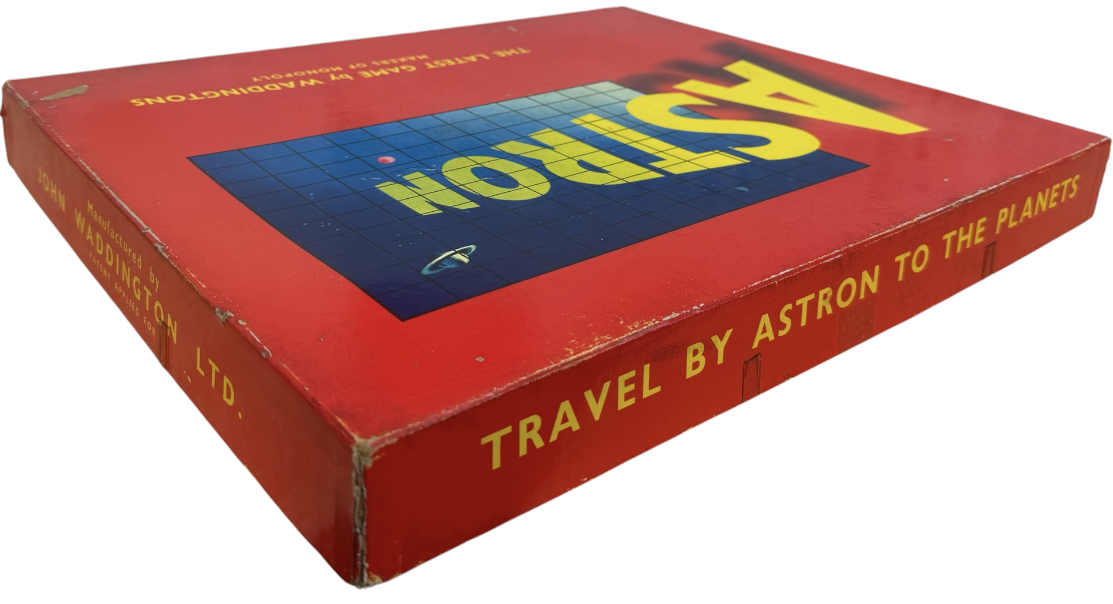 Vintage Waddingtons 1954 The Game Of Astron - Superb Condition 100% Complete - In The Original Box