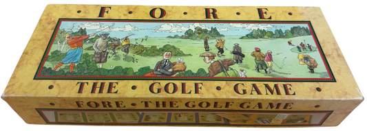 Vintage 1987 Onelliner - Fore The Game Of Golf - A Skill, Judgement & Chance Game - Ex Shop Stock.
