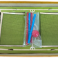 Vintage 1930's Chad Valley - Blow Football - Table Soccer Game - Complete In The Original Box With Extras