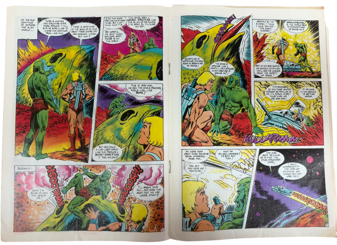 Vintage Mattel 1987 - Masters Of The Universe Comic Issue No. 39 1987 - Very Rare Copy In Very Condition - Ex Shop Stock (3.5 Grade