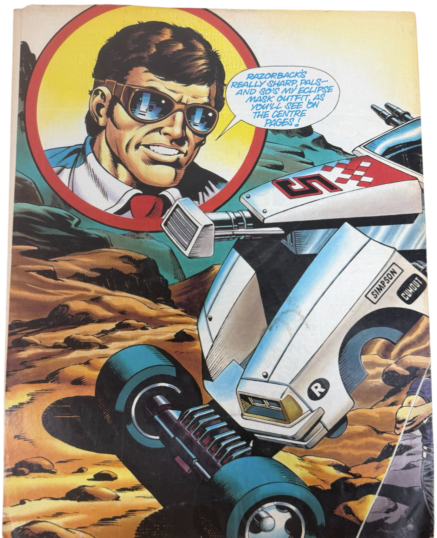 Vintage 1988 Fleetway Publications - Mask Weekly Comic Issue No.60 4th June 1988 - Ex Shop Stock (Grade 4.0)