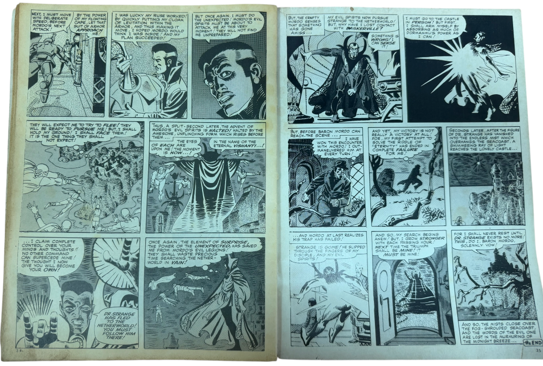 Vintage 1974 Marvel Comics - The Avengers - Britain's Greatest Comic Issue No.23 February 1974 - Ex Shop Stock (Grade 4.0)