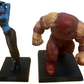 Vintage 2005/6/7 Eaglemoss Classic Marvel Figurine Collection Set Of 4 - Magneto, Mystique, Polaris &amp; Juggernaut