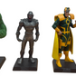 Vintage 2005/6/7 Eaglemoss Classic Marvel Figurine Collection Set Of 4 - Ultron, Loki, Nightcrawler & The Hulk