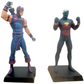 Vintage 2006/7 Eaglemoss Classic Marvel Figurine Collection Set Of 4 - Thor, Captain Marvel, Hawkeye, Nick Fury