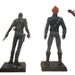 Vintage 2006/7 Eaglemoss Classic Marvel Figurine Collection Set Of 4 - Blade, Ghost Rider, Mephisto &amp; Nova